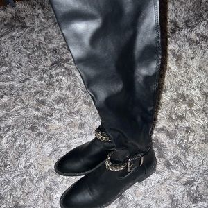 Zara over the knee boots
